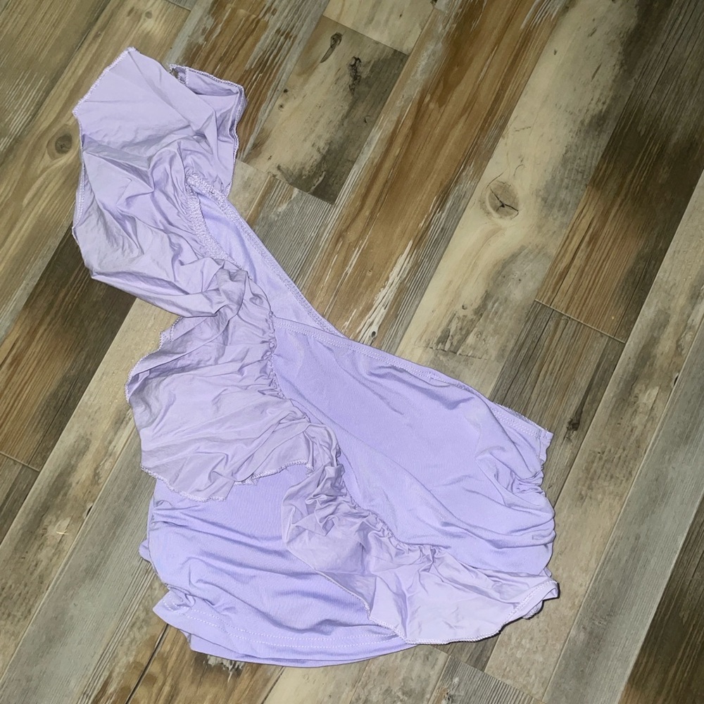 Lavender One-Piece Swimsuit